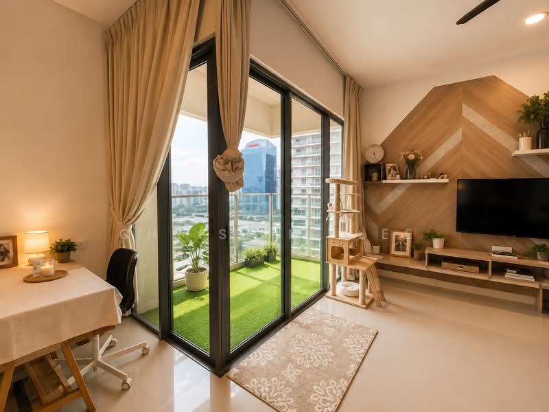 Condominium for Sale at A'Marine Condominium - Christine Lee - Living Room - PropertyGuru.com.my