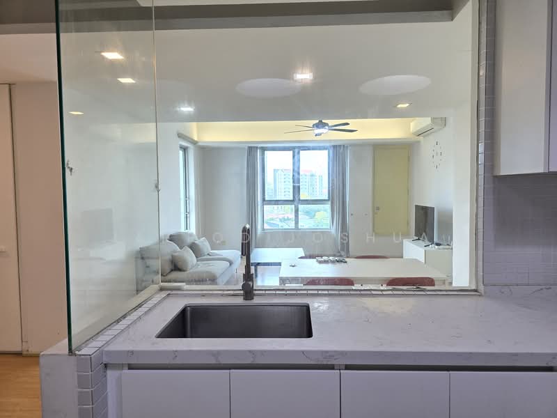 Service Residence for Rent at i-Zen @ Kiara 1 - Jarrod Joshua - Living Room - PropertyGuru.com.my