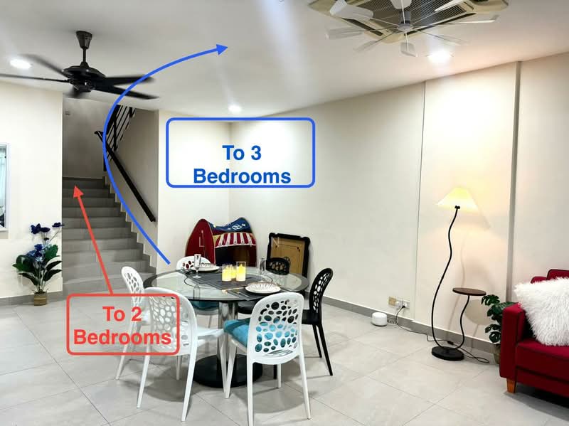 Rumah Bandar untuk Disewa di Taman Tasik Prima (Puchong) - Alvin Loh - Dining Room - PropertyGuru.com.my