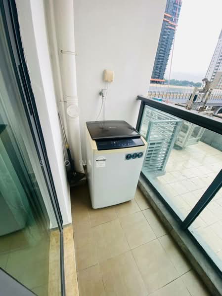 Service Residence for Sale at R&F Princess Cove Phase 1 - Siow Yan Er - Balcony - PropertyGuru.com.my