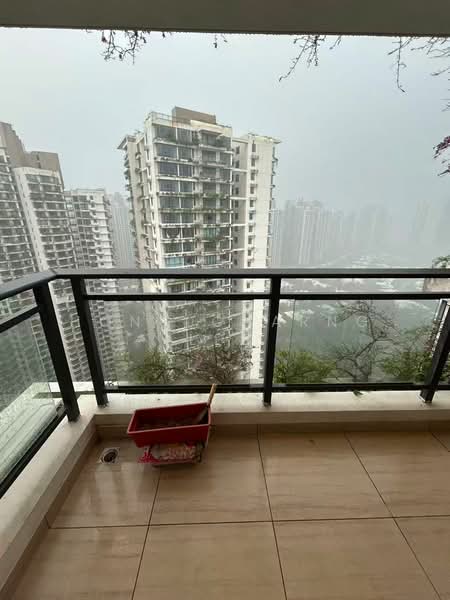 Pangsapuri untuk Disewa di Regalia Park @ Forest City - Hong Charng Lee - Balcony - PropertyGuru.com.my