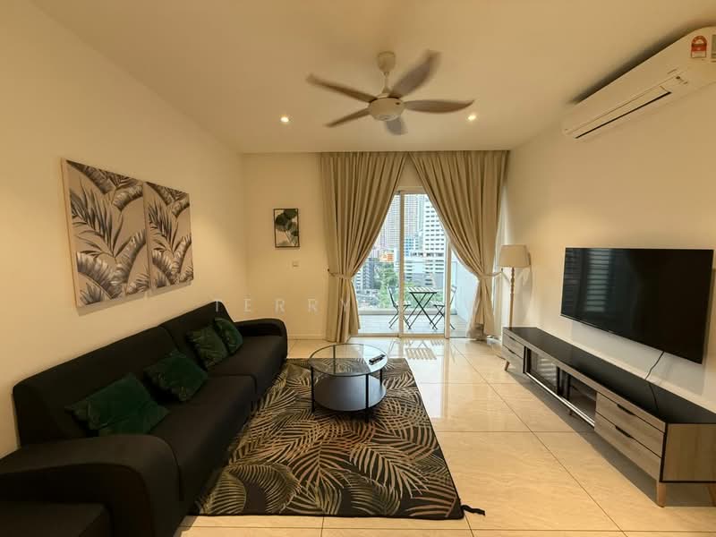 Servis Apartment untuk Disewa di Quill Residence - Terry Law - Living Room - PropertyGuru.com.my