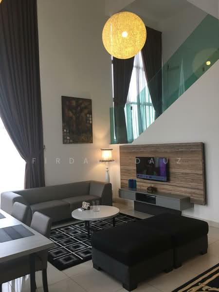 Servis Apartment untuk Disewa di Evo Soho Suite - Firdaus Dauz - Living Room - PropertyGuru.com.my