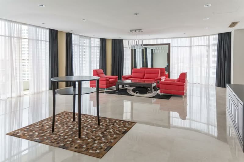 Kondominium untuk Dijual di 8 Gurney (The Shore Condominium) - Irene Goh - Living Room - PropertyGuru.com.my