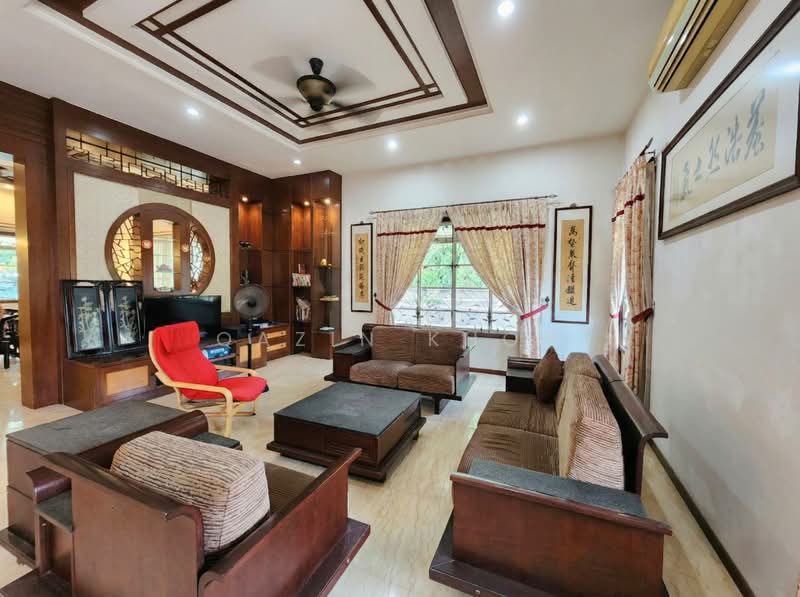 Rumah Banglo untuk Dijual di Taman Mansion (Ipoh) - Qazin Khoo - Living Room - PropertyGuru.com.my