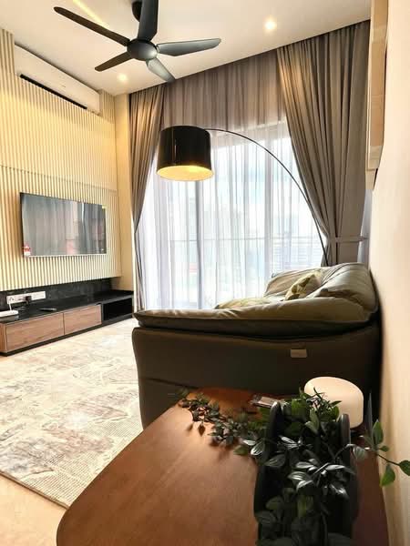 Service Residence for Rent at Lucentia Residences - KC KAW - Living Room - PropertyGuru.com.my