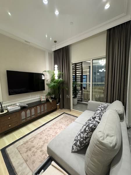 Servis Apartment untuk Dijual di Tuan Straits Residency - Justin Lim - Living Room - PropertyGuru.com.my