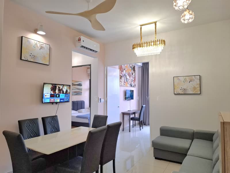 Service Residence for Rent at Zentro Residences Serviced Apartment - Jessy Chye - Living Room - PropertyGuru.com.my