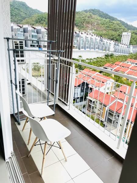 Kondominium untuk Dijual di Reflections Condominium - Jeff Tan - Balcony - PropertyGuru.com.my