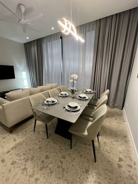 Service Residence for Sale at Pavilion Ceylon Hill - Shawn Lim - Dining Room - PropertyGuru.com.my