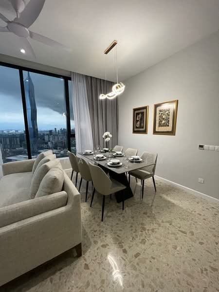 Service Residence for Sale at Pavilion Ceylon Hill - Shawn Lim - Living Room - PropertyGuru.com.my