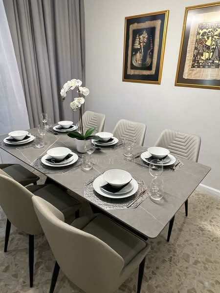 Service Residence for Sale at Pavilion Ceylon Hill - Shawn Lim - Dining Room - PropertyGuru.com.my