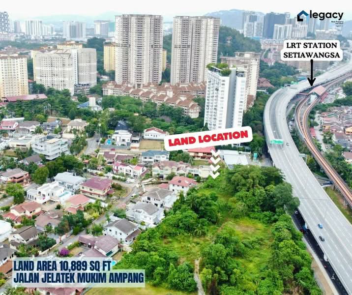 For Sale - Ampang STRATEGIC LOCATION Prime Bungalow Lot Jalan Jelatek Mukim Ampang