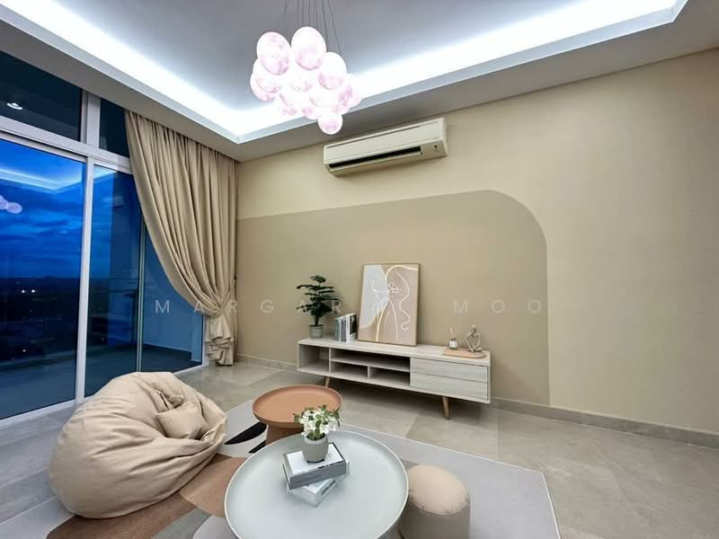 Condominium for Sale at Paradiso Nuova (Merak Kayangan) - Margaret Moo - Living Room - PropertyGuru.com.my