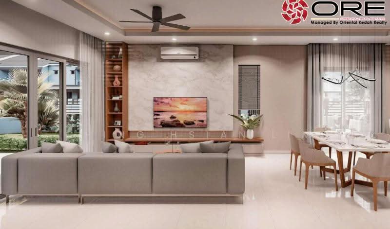2-storey Terraced House for Sale in Rumah Teres Dua Tingkat di Kulim (Kulim) - Ching Hsian Lim - Living Room - PropertyGuru.com.my