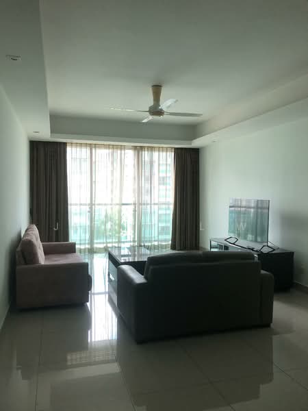Servis Apartment untuk Disewa di Solaris Dutamas - Jasmine Law - Living Room - PropertyGuru.com.my