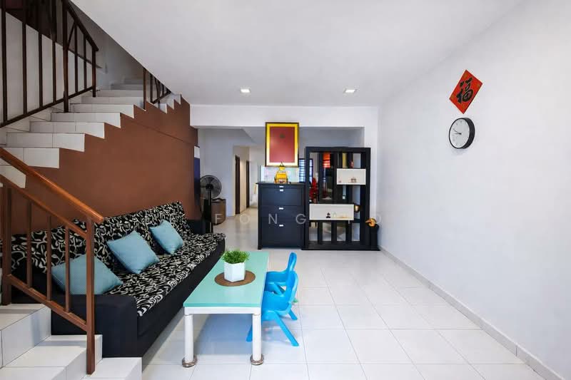 Rumah Teres 2 Tingkat untuk Dijual di Kota Masai (Pasir Gudang) - Ee Fong Toh - Living Room - PropertyGuru.com.my
