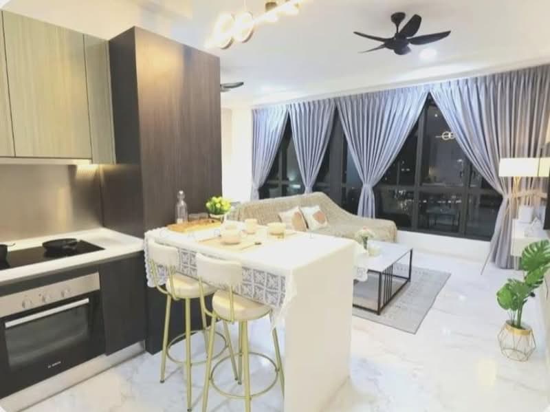 Service Residence for Sale at Setia Sky 88 - Carol Low - Living Room - PropertyGuru.com.my