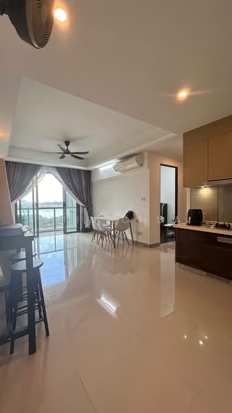 Service Residence for Rent at R&F Princess Cove Phase 1 - Shin Chua - Living Room - PropertyGuru.com.my
