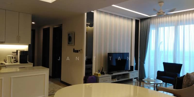 Servis Apartment untuk Dijual di Puteri Cove Residences - Janet Tan - Living Room - PropertyGuru.com.my