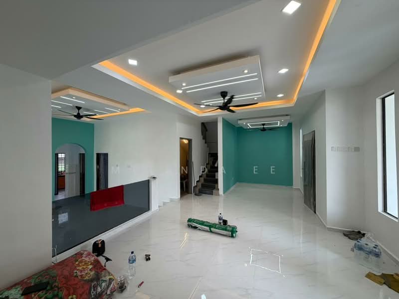 Rumah Teres 2 Tingkat untuk Dijual di Bandar Seri Alam (Masai) - Melinda Ee - Living Room - PropertyGuru.com.my