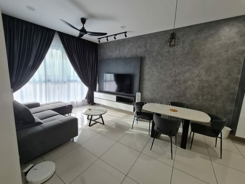 Servis Apartment untuk Disewa di The Cruise Residence - Ethan Chua - Living Room - PropertyGuru.com.my