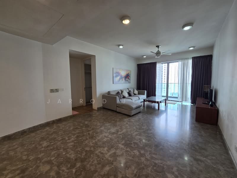 Kondominium untuk Disewa di Kiaramas Danai - Jarrod Joshua - Living Room - PropertyGuru.com.my