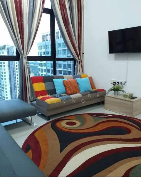 Service Residence for Sale at Gaya Residency - Angeline Wong - Living Room - PropertyGuru.com.my