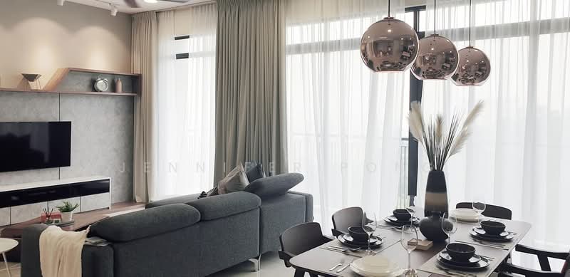 Condominium for Sale at The Maxxon - Jennifer Pong - Living Room - PropertyGuru.com.my