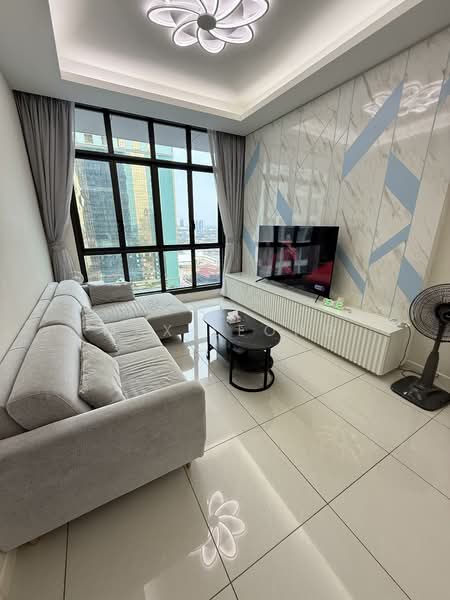 Service Residence for Rent at Setia Sky 88 - Max Leong - Living Room - PropertyGuru.com.my