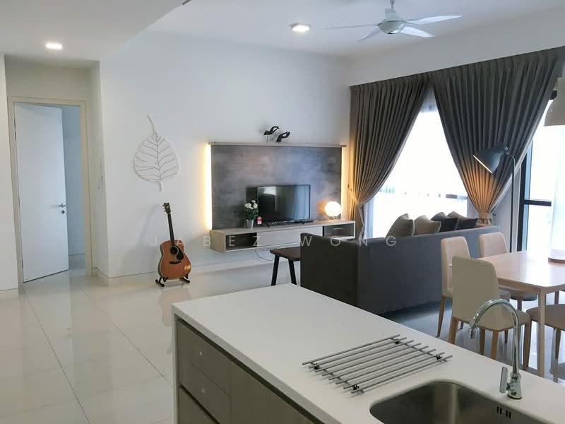 Servis Apartment untuk Disewa di Bayberry @ Tropicana Gardens - Jabez Wong - Living Room - PropertyGuru.com.my