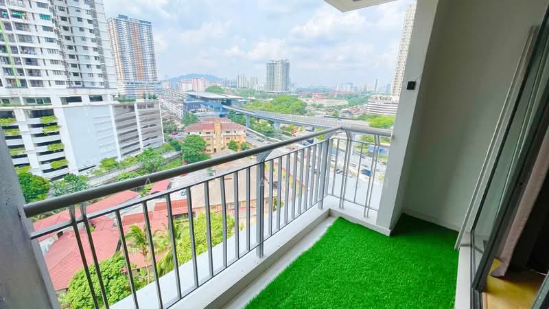 Service Residence for Sale at Pertama Residency - Afif Azizan - Balcony - PropertyGuru.com.my