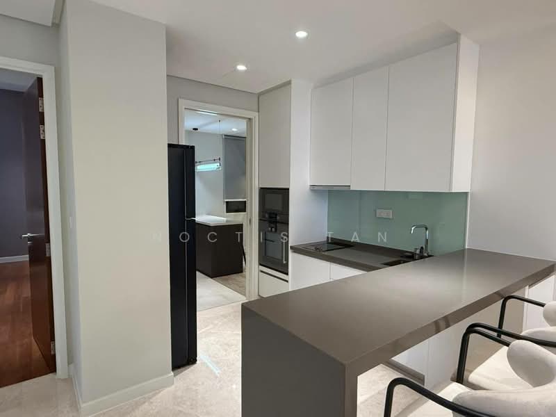 Service Residence for Sale at The Astaka @ 1 Bukit Senyum - Noctis Tan - Kitchen - PropertyGuru.com.my