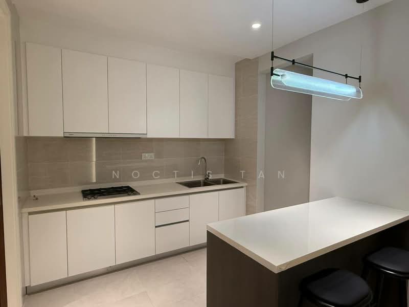 Service Residence for Sale at The Astaka @ 1 Bukit Senyum - Noctis Tan - Kitchen - PropertyGuru.com.my