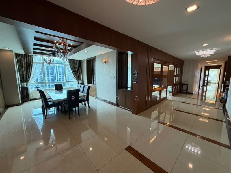 Kondominium untuk Disewa di H Residence (One Ritz Residence / Kelawai View) - Bernard Chew - Dining Room - PropertyGuru.com.my
