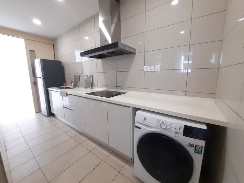 Service Residence for Rent at The Park Sky Residence - Hun Ling - Kitchen - PropertyGuru.com.my