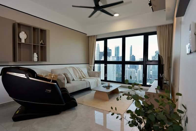 Service Residence for Rent at Agile Bukit Bintang - Siva Subramaniam - Living Room - PropertyGuru.com.my