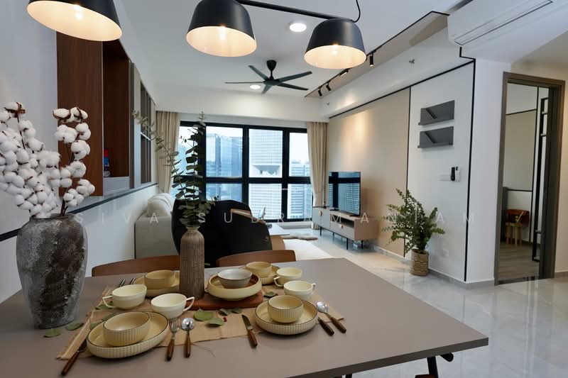 Service Residence for Rent at Agile Bukit Bintang - Siva Subramaniam - Living Room - PropertyGuru.com.my