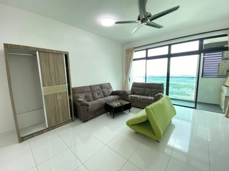 Service Residence for Rent at Sky Loft Premium Suites - Han Lu Yung - Living Room - PropertyGuru.com.my
