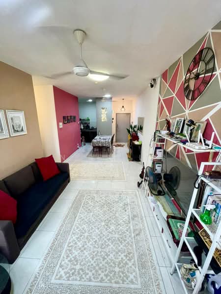 Apartment for Sale at Seri Akasia - Nur Alia Omar - Living Room - PropertyGuru.com.my