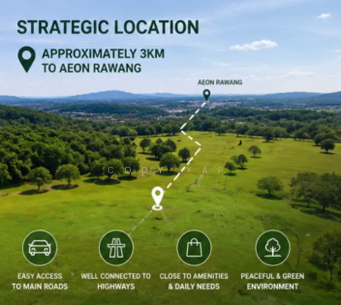 Residential Land for Sale in Rawang (Selangor) - Cody Yap - Exterior - PropertyGuru.com.my