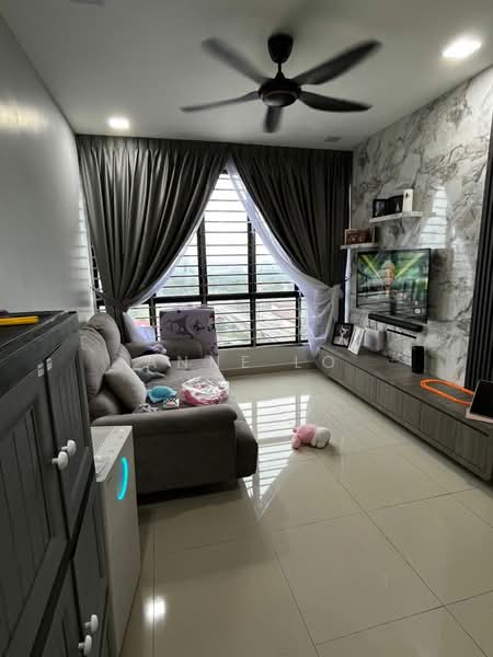 Service Residence for Sale at Veranda Residence - Anne Lo - Living Room - PropertyGuru.com.my