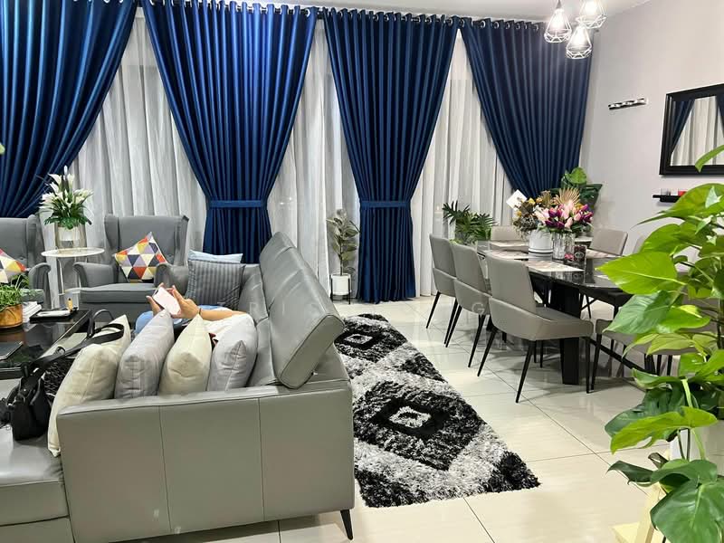 Kondominium untuk Disewa di Seri Riana Residence - Tris Jong - Living Room - PropertyGuru.com.my