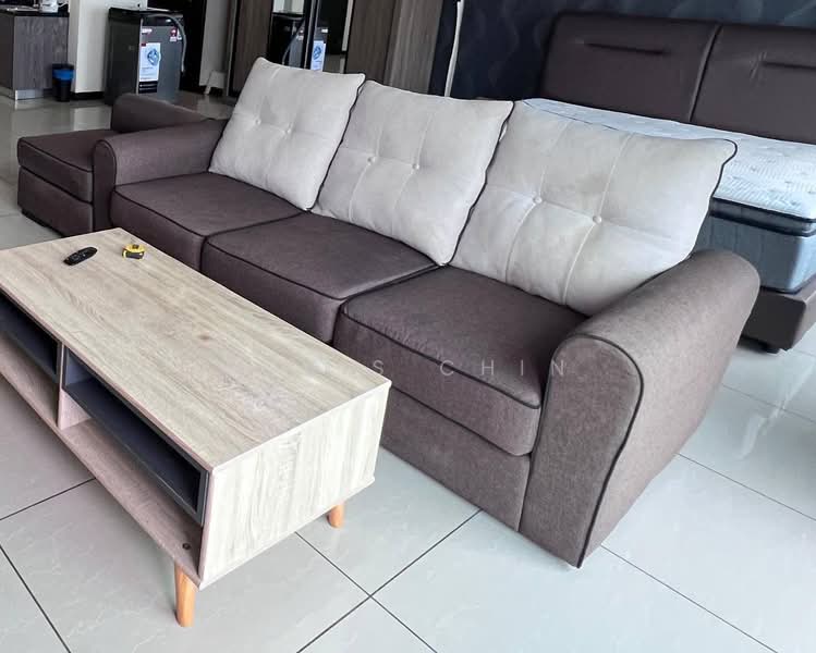 Service Residence for Rent at Molek Regency - Louis Chin - Living Room - PropertyGuru.com.my