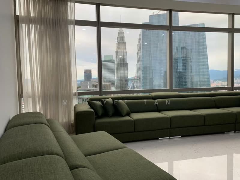 Servis Apartment untuk Disewa di Banyan Tree Signatures - Mei Yee Tan - Living Room - PropertyGuru.com.my