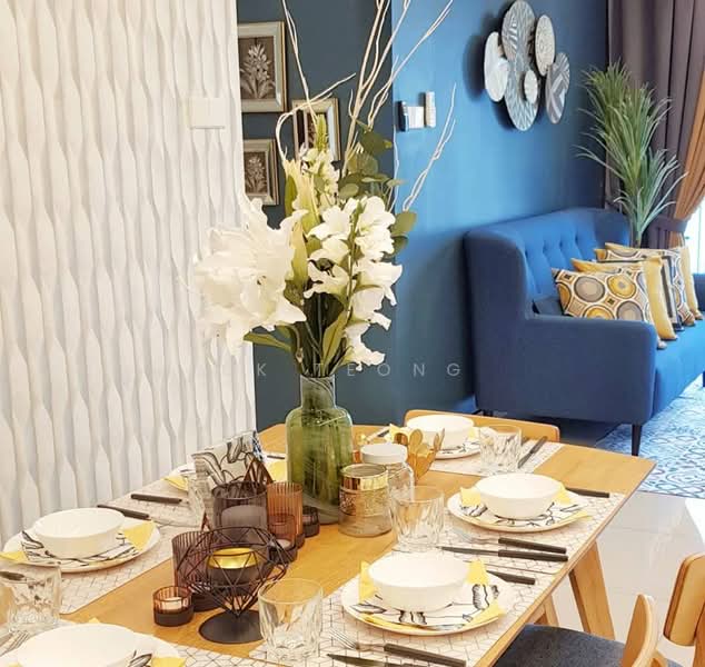 Kondominium untuk Disewa di KL Traders Square - CK Teong - Dining Room - PropertyGuru.com.my