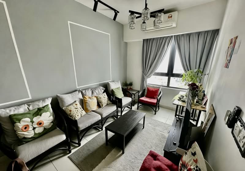 Servis Apartment untuk Disewa di Lakeview Suites @ Edumetro - Sean Saw - Living Room - PropertyGuru.com.my