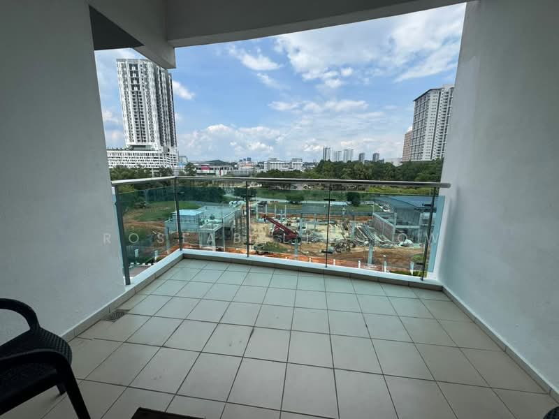 Condominium for Rent at Gardenview Residences - Roseabelle Low - Balcony - PropertyGuru.com.my