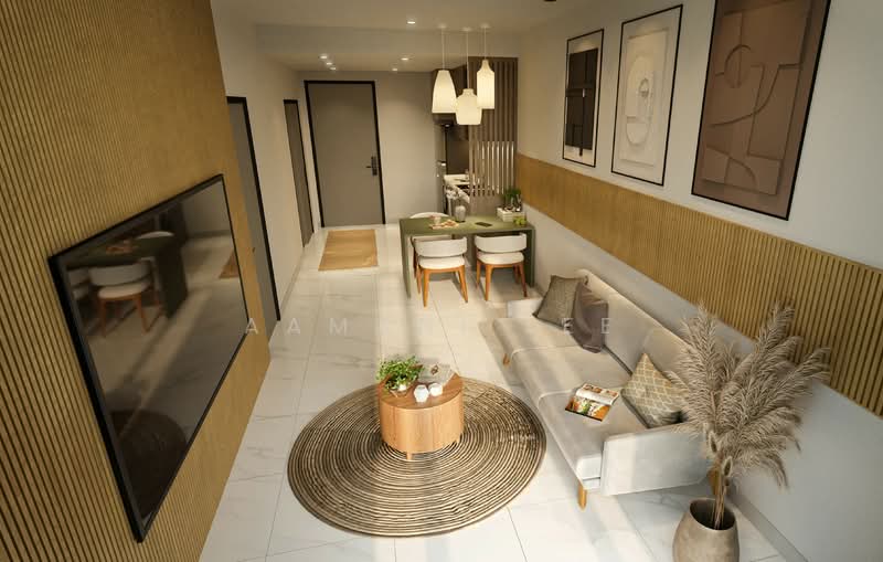 Service Residence for Sale at TriTower Residence @ Johor Bahru Sentral - Aamani Lee - Living Room - PropertyGuru.com.my