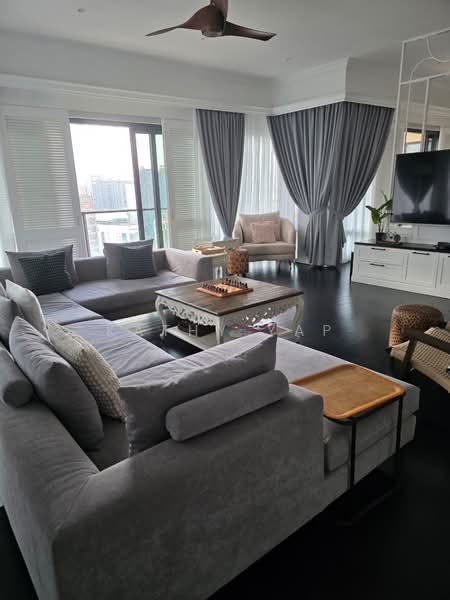 Service Residence for Sale at St Mary Residences - Kathy Yap - Living Room - PropertyGuru.com.my